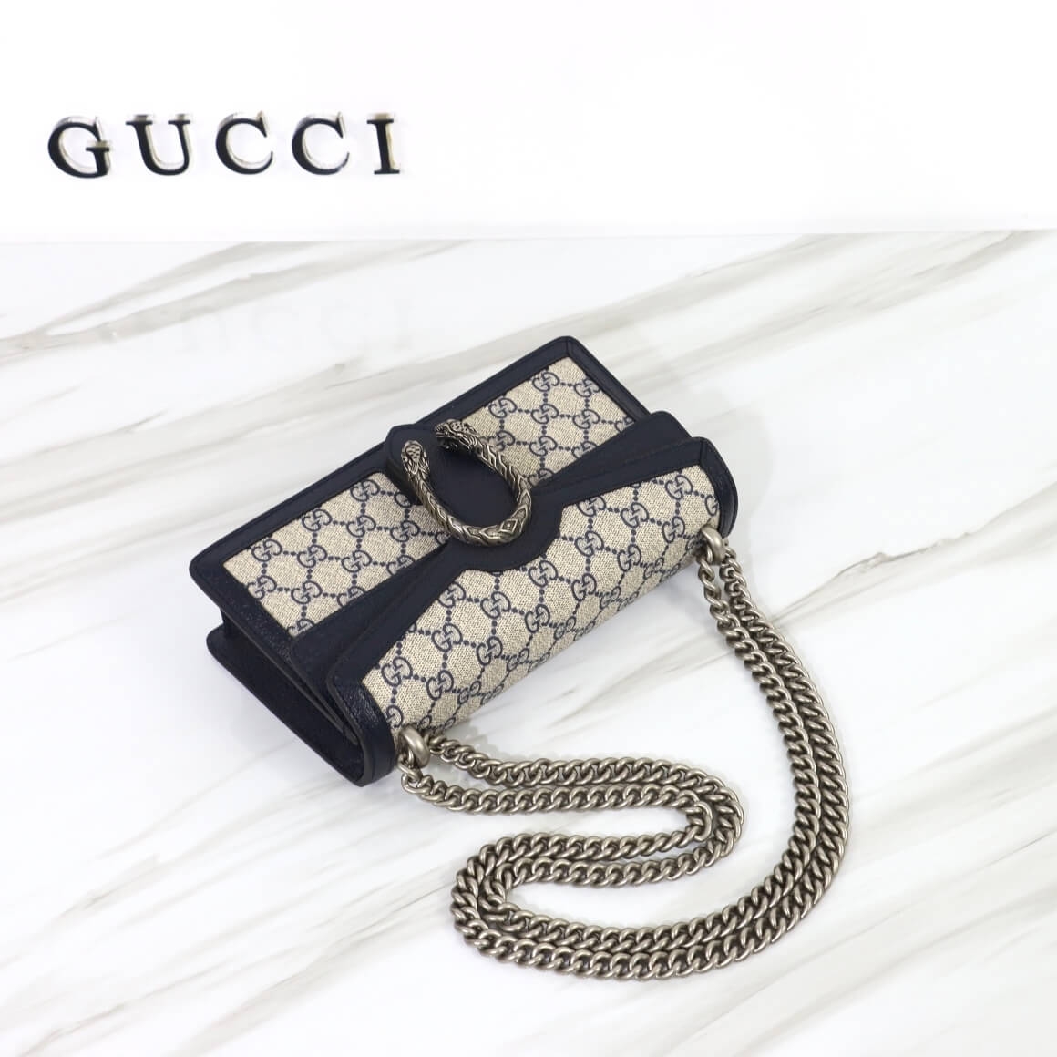 DIONYSUS SMALL GG RECTANGULAR BAG angle 3