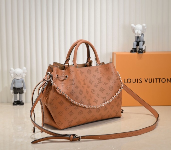 LV Mahina Bella Tote In Arizona Brown angle 2