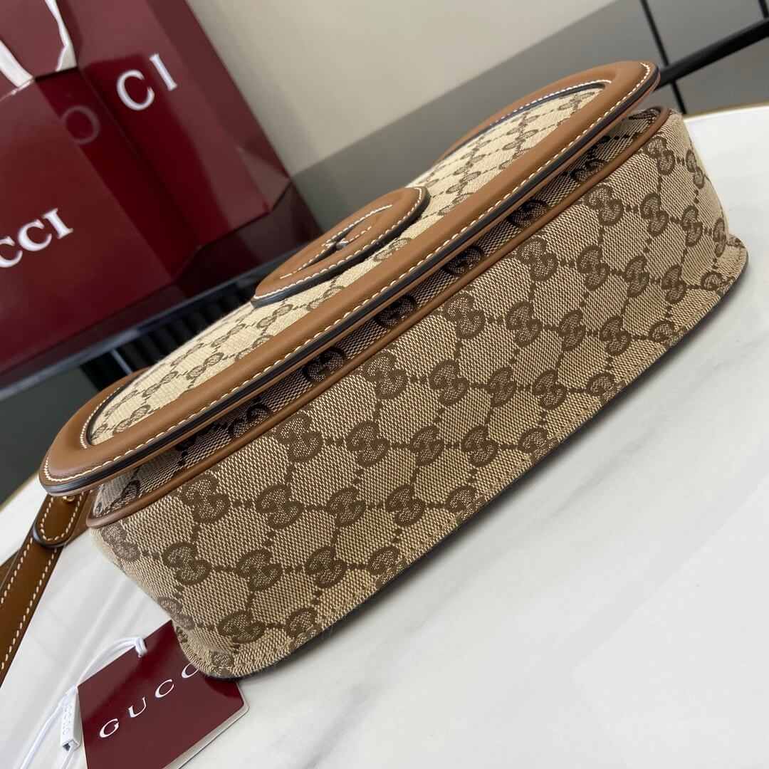 Gucci Blondie small top handle bag angle 4