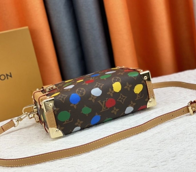 Louis Vuitton X YK Monogram Canvas Side Trunk angle 5