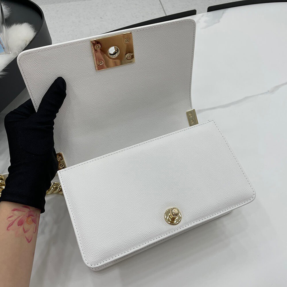 SMALL BOY CHANEL HANDBAG angle 4