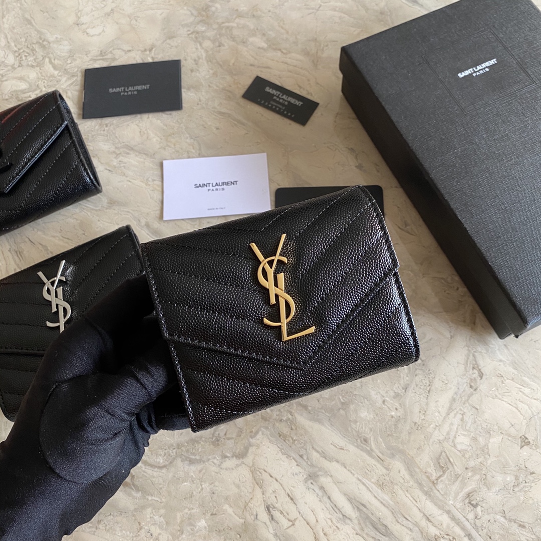 YSL Card Case angle 2