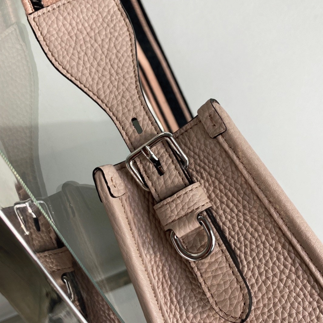 Prada Hobo Bag Fake in Sand angle 4