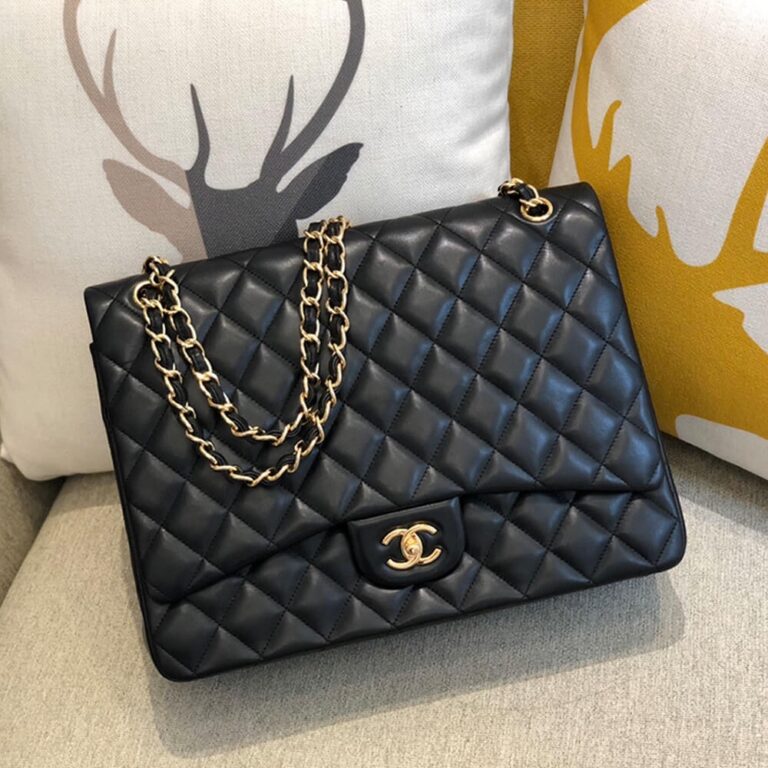 CHANEL Classic Maxi Handbag(High-end grade)