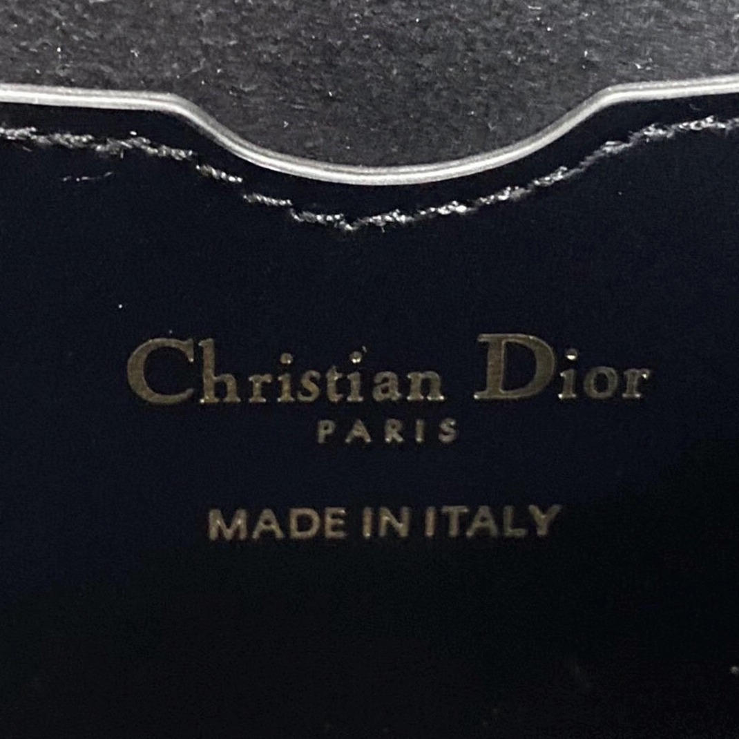 Dior Bobby Large Bag Fake in Black angle 2