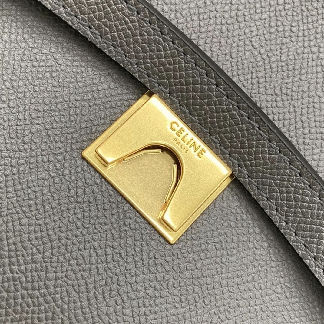 Celine Micro Belt Bag Replica in Grey angle 4