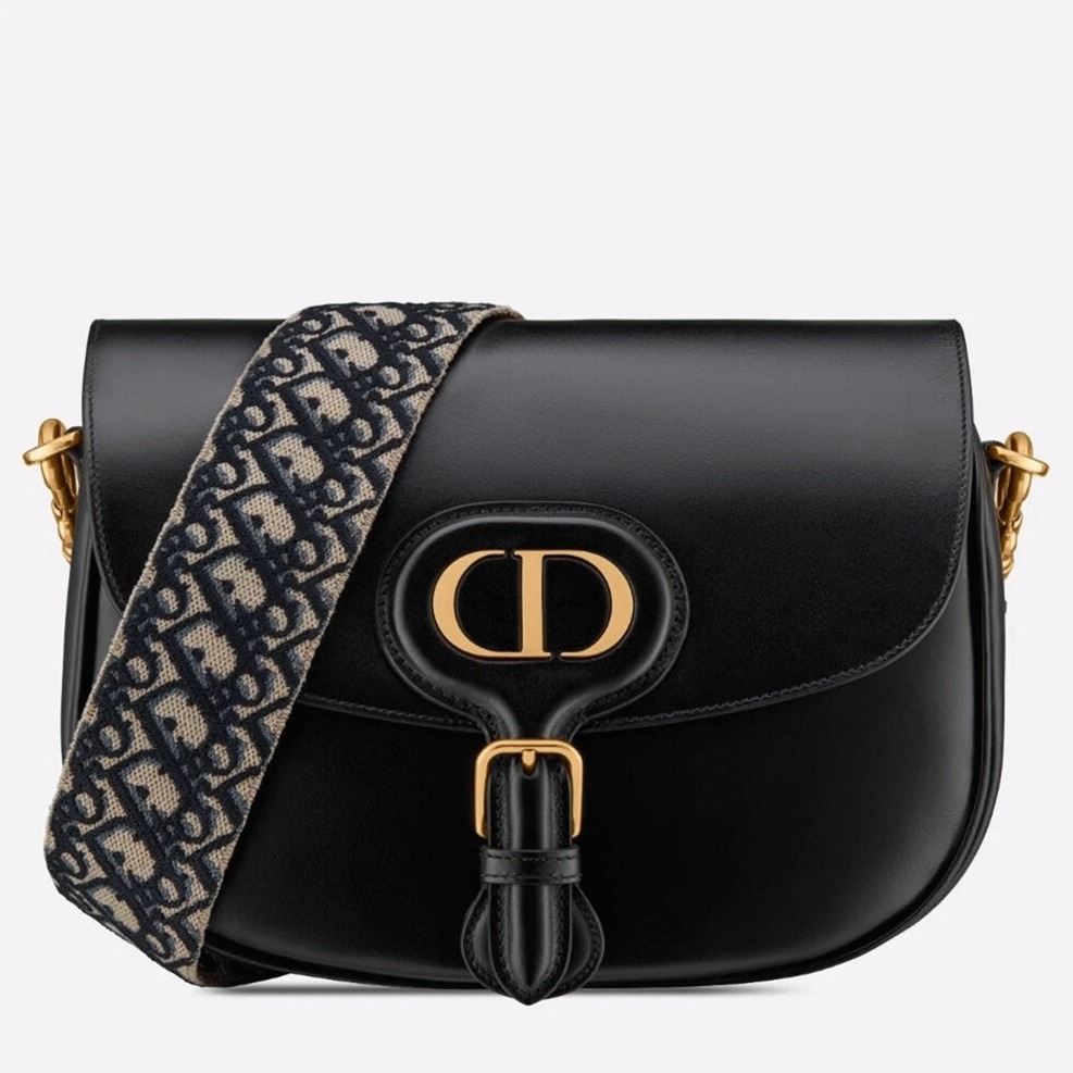 Dior Bobby Large Bag Fake in Black