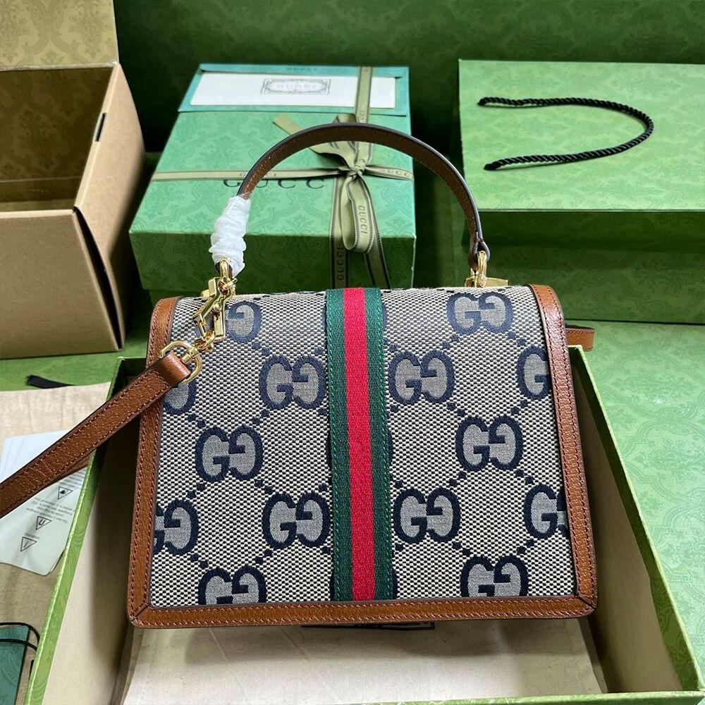 Gucci Ophidia small top handle bag angle 4