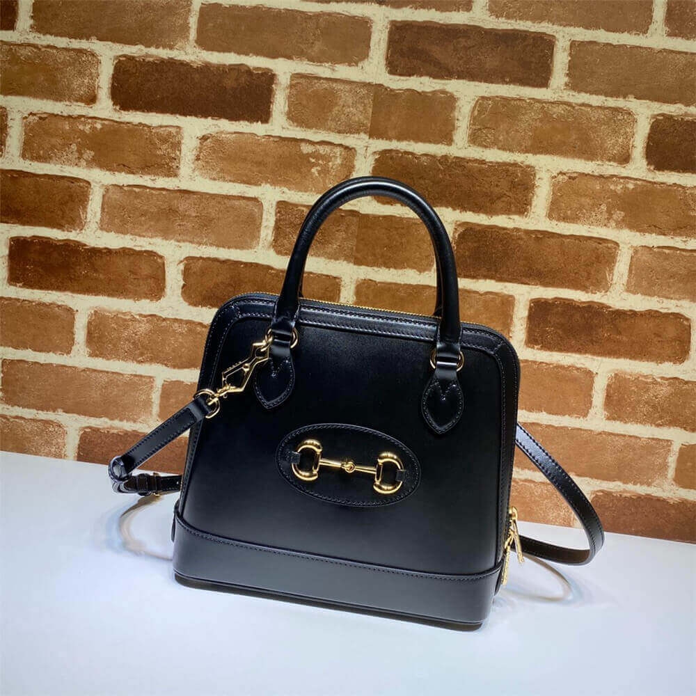 Gucci Horsebit 1955 Small Top Handle Bag angle 3