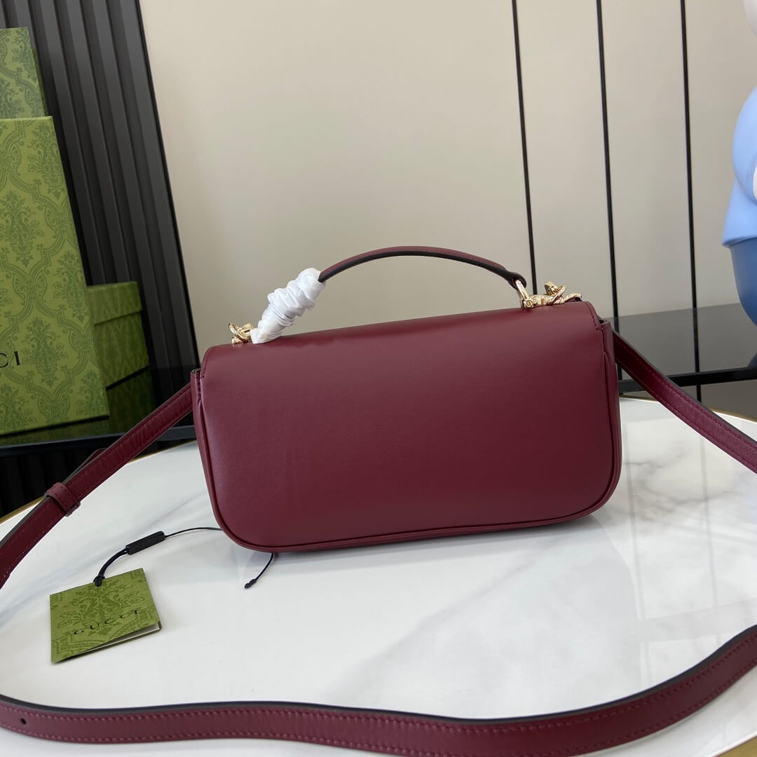 Gucci Horsebit 1955 Soft small top handle bag angle 3