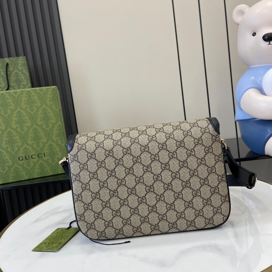 Gucci Horsebit 1955 Soft small shoulder bag angle 3