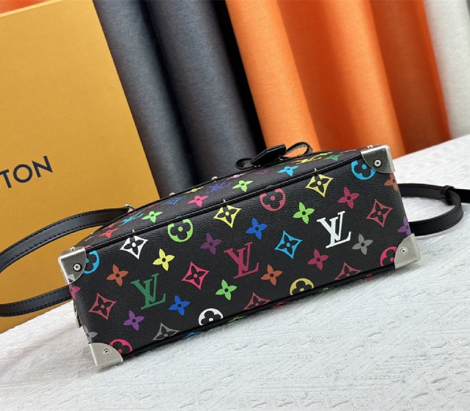 Louis Vuitton X TM Multicolored East West In Black angle 5