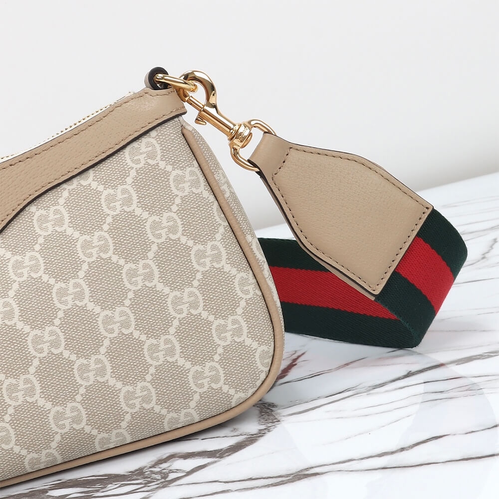 OPHIDIA GG small handbag angle 4