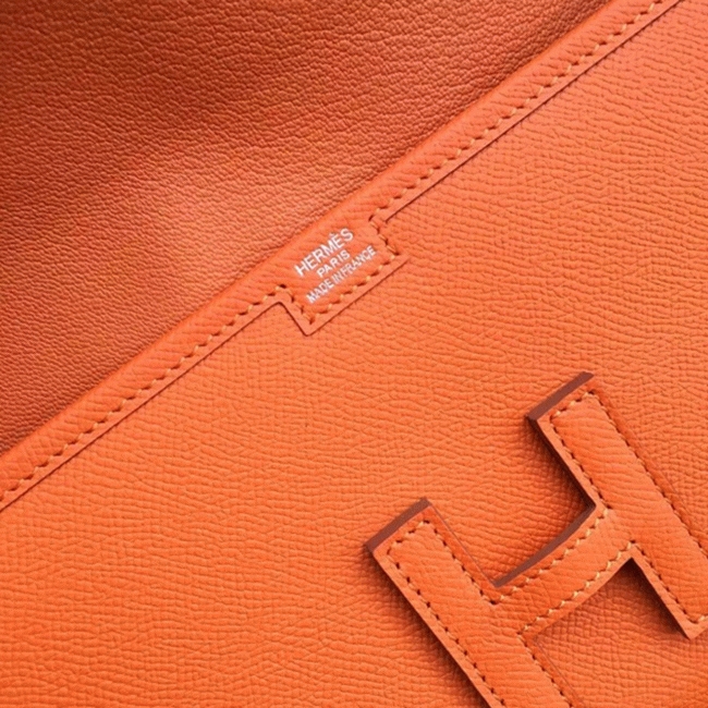 Orange Fake Hermes Jige Elan 29 Colorful Handbag angle 2