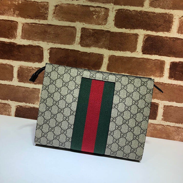 GG Supreme Web Pouch angle 2