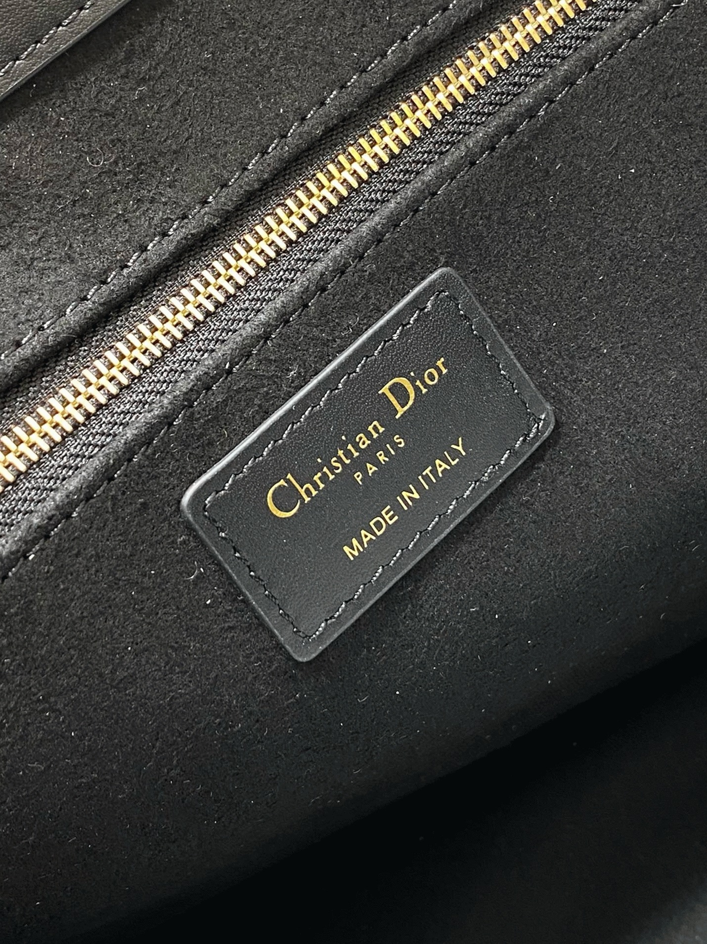 Dior Medium Book Tote Bag Fake with Strap in Black angle 4