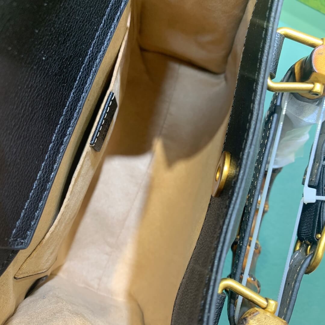GUCCI DIANA BAMBOO SMALL TOTE BAG(high-end grade) angle 2