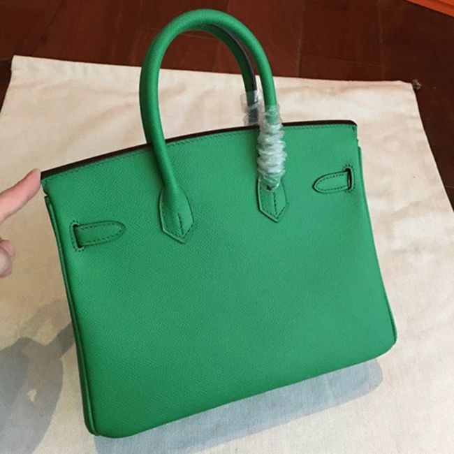 Affordable Bamboo Hermes Birkin 25cm Fake Bag angle 5