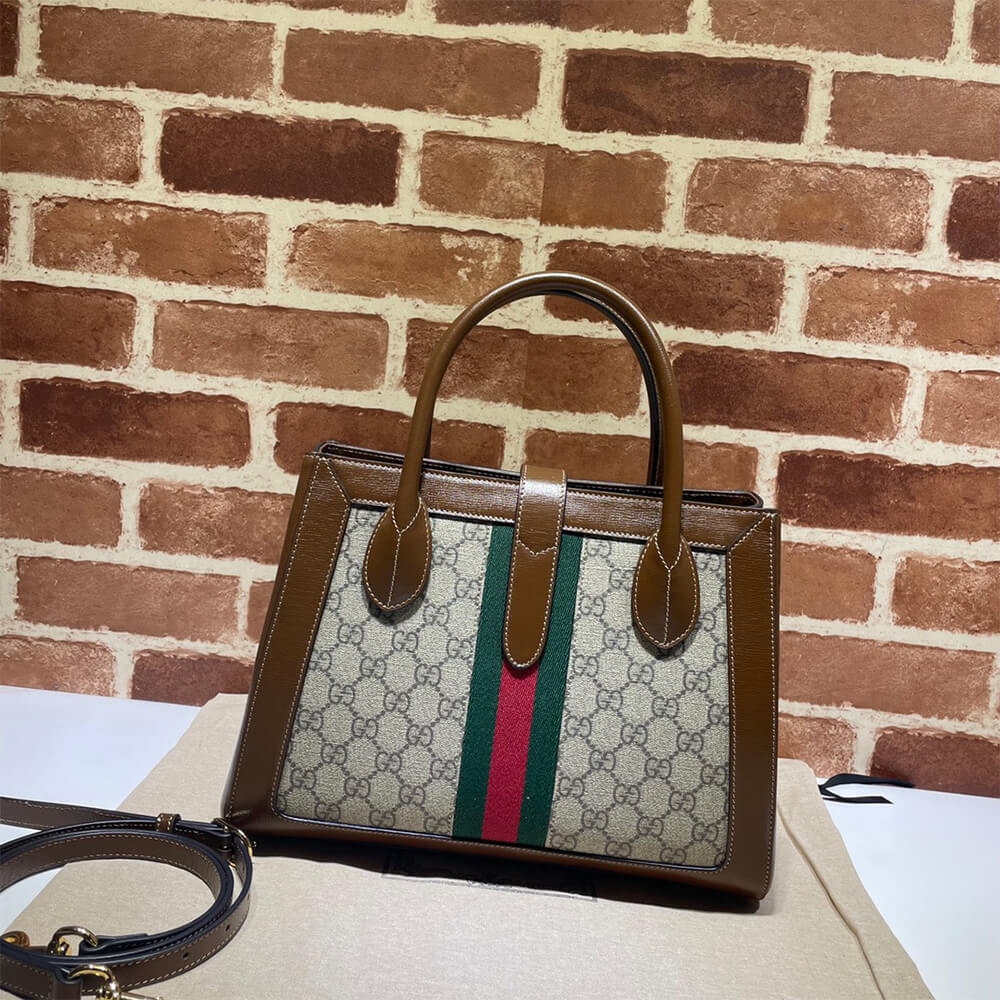 GG Jackie 1961 medium tote bag angle 2