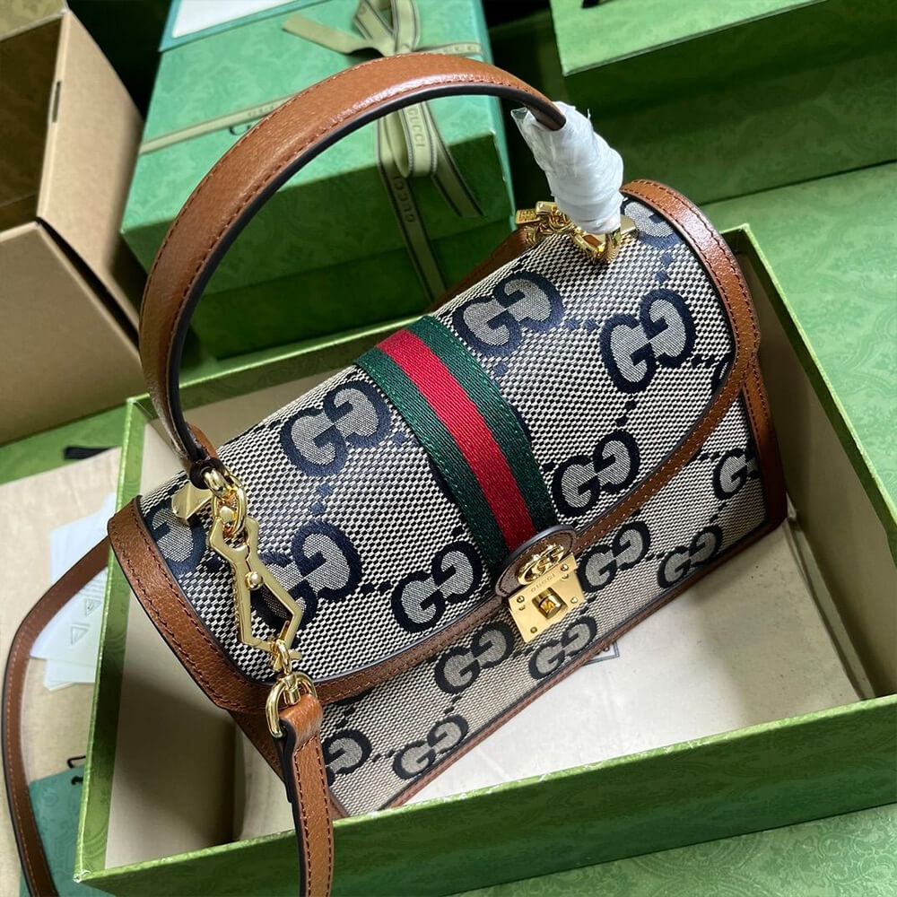 Gucci Ophidia small top handle bag angle 5