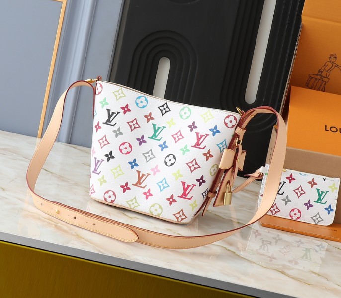 LV X TM Multicolored All In BB In White angle 5