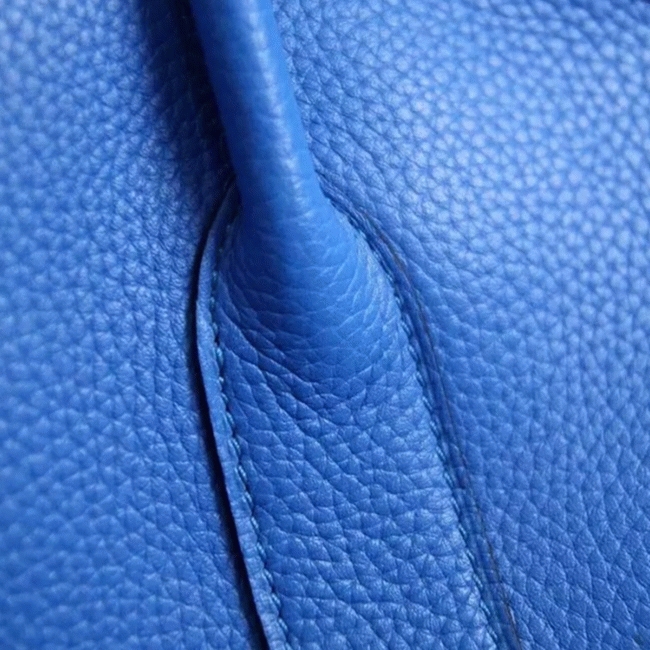 Blue Top Replica Hermes Garden Party 30cm Stylish Bag angle 4