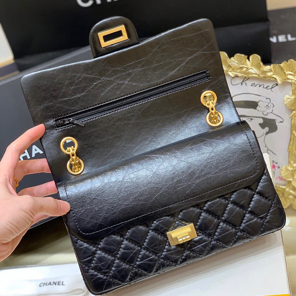CHANEL LARGE 2.55 HANDBAG angle 3