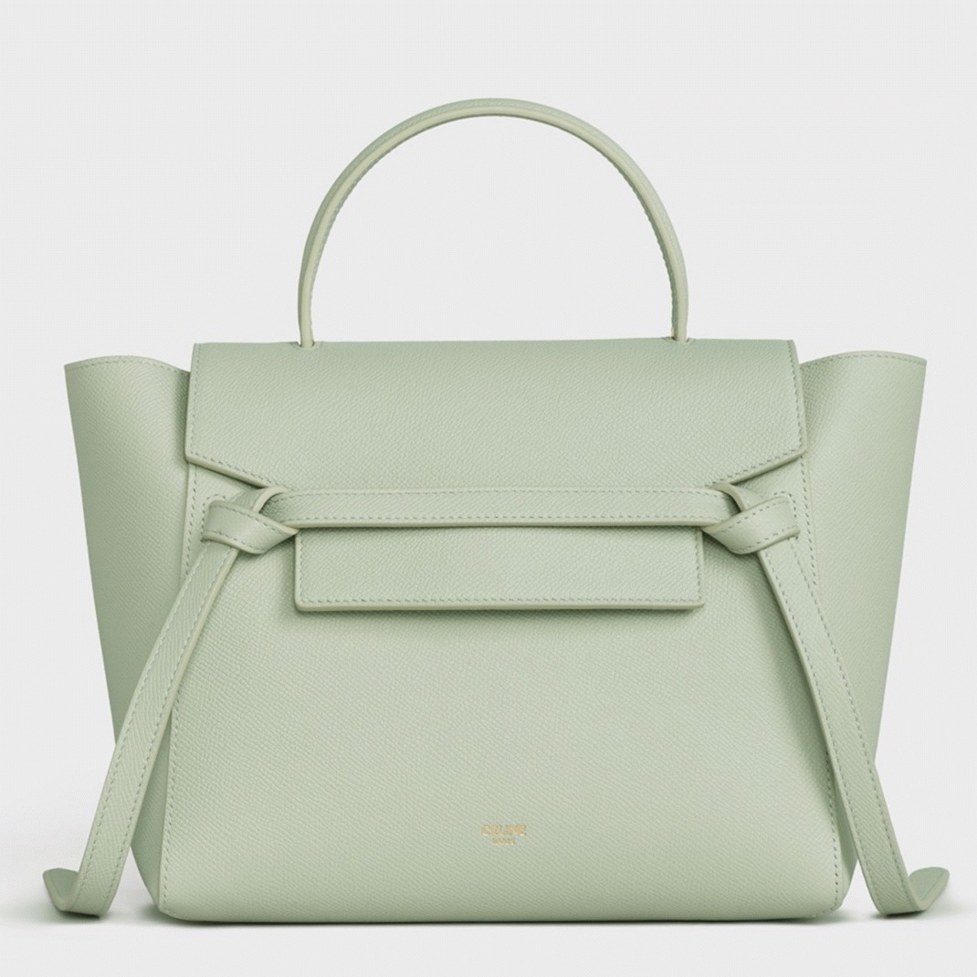 Celine Micro Belt Bag Knockoff in Vert D eau