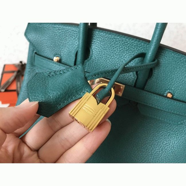 Budget-Friendly Malachite 25cm Hermes Birkin Imitation angle 5