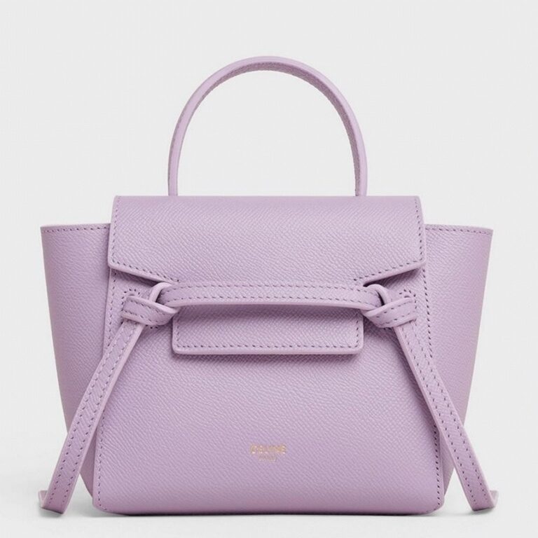Celine Belt Nano Bag Replica in Lilas