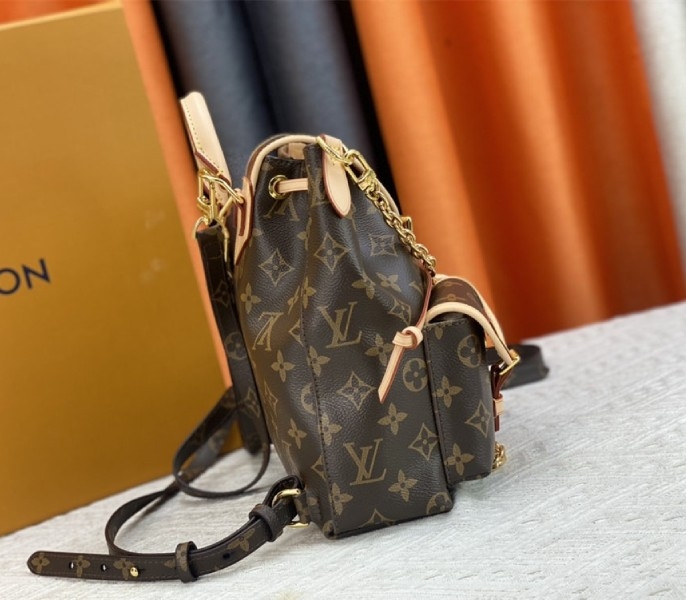 Louis Vuitton Monogram Canvas Excursion PM Backpack angle 3