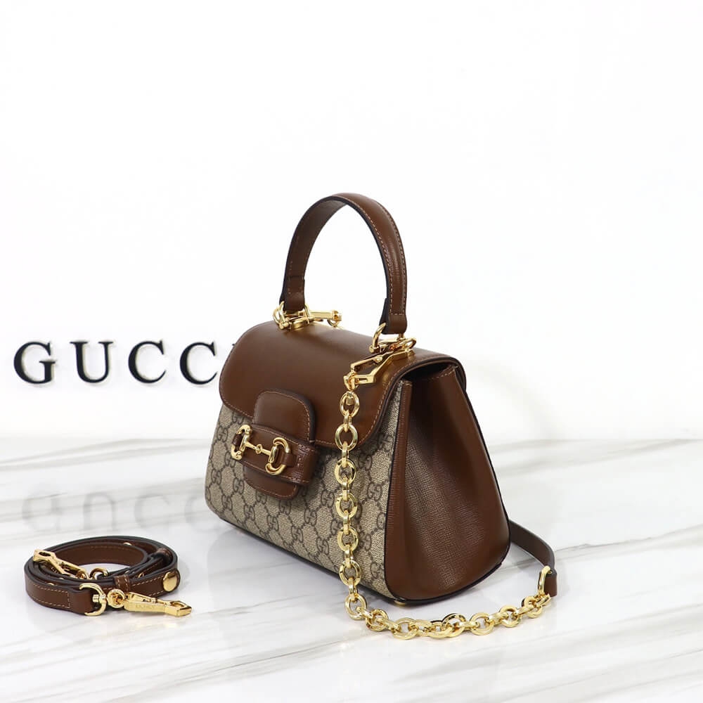 GUCCI horsebit 1955 mini bag angle 3