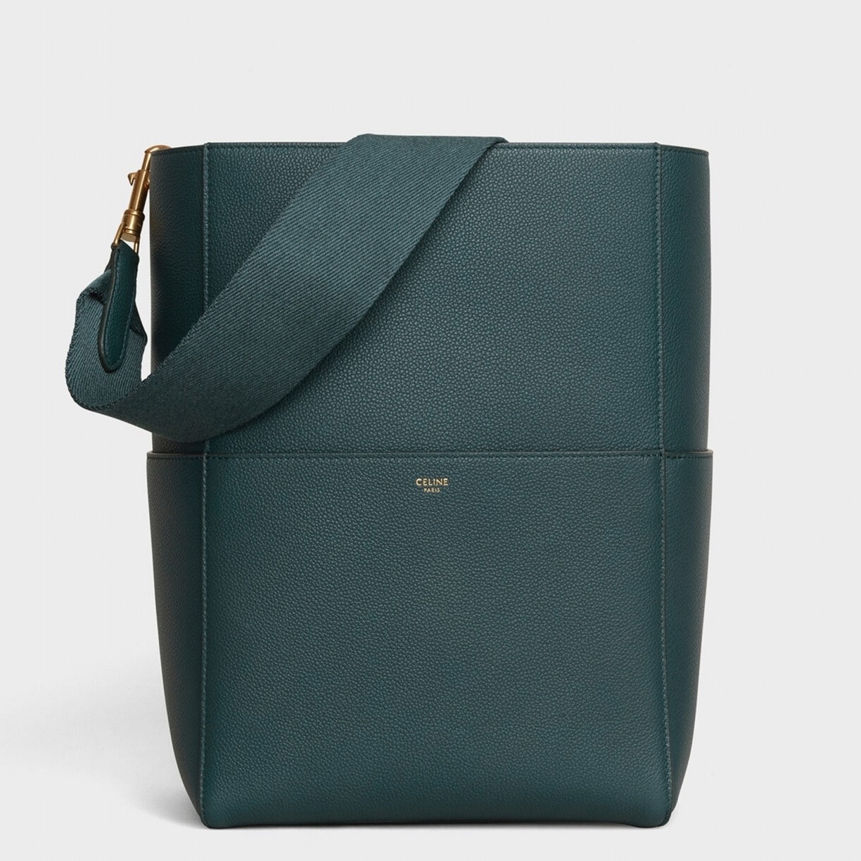 Top Quality Knockoff Celine Sangle Bucket Bag In Amazone Grained Calfskin