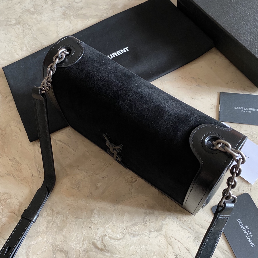 YSL Monogram All Over Camera Bag angle 4