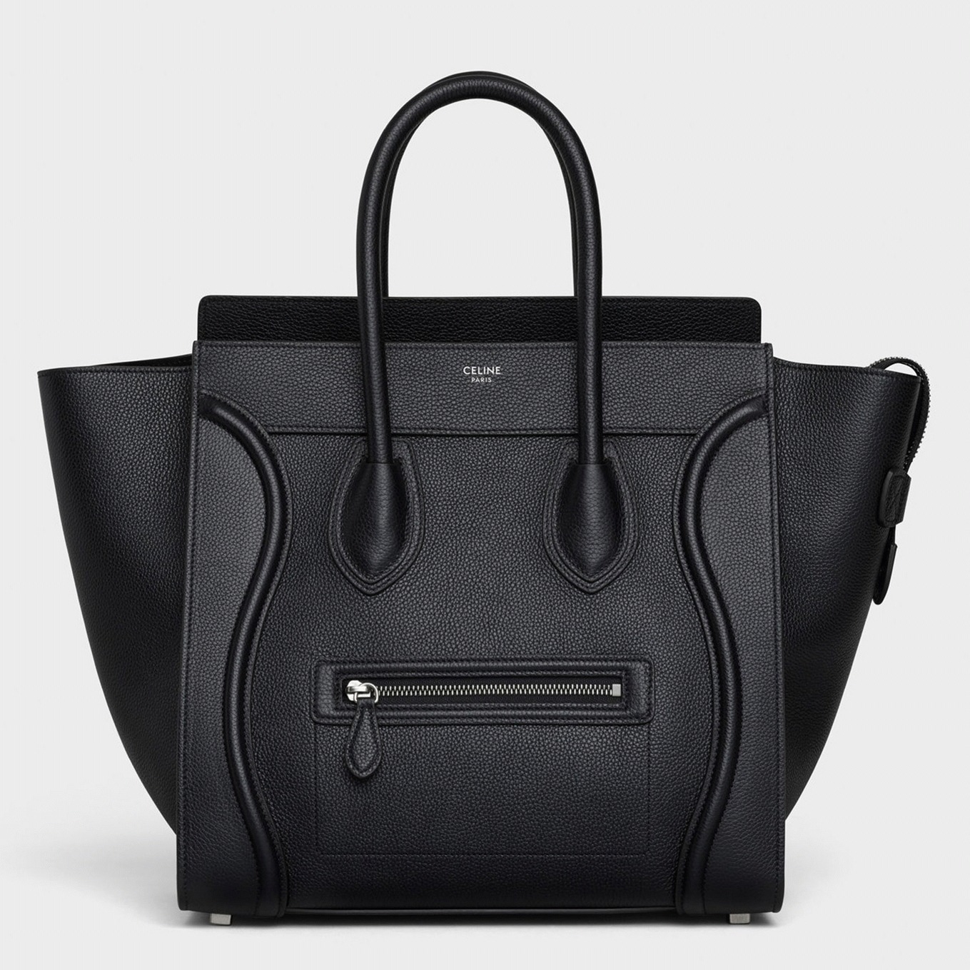 Celine Mini Luggage Tote Bag Fake in Black