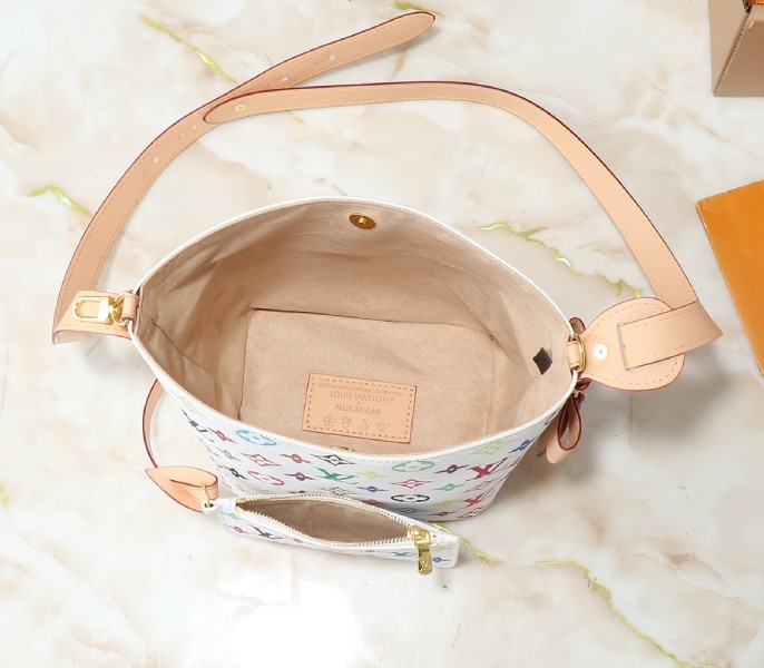 LV X TM Multicolored All In BB In White angle 3
