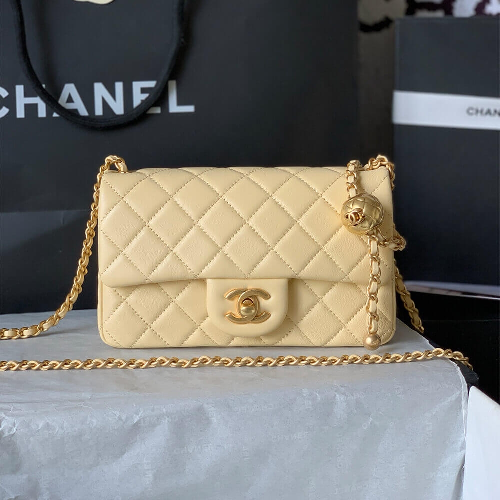 Chanel Pearl Crush Mini Rectangular Flap