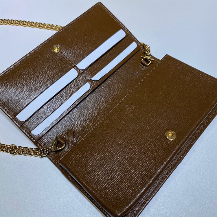 Gucci Horsebit 1955 Wallet With Chain angle 4