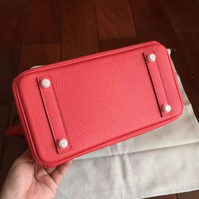 Bougainvillier Hermes Birkin 25cm Top-Quality Fake angle 4