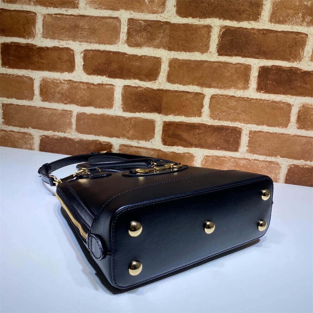 Gucci Horsebit 1955 Small Top Handle Bag angle 2