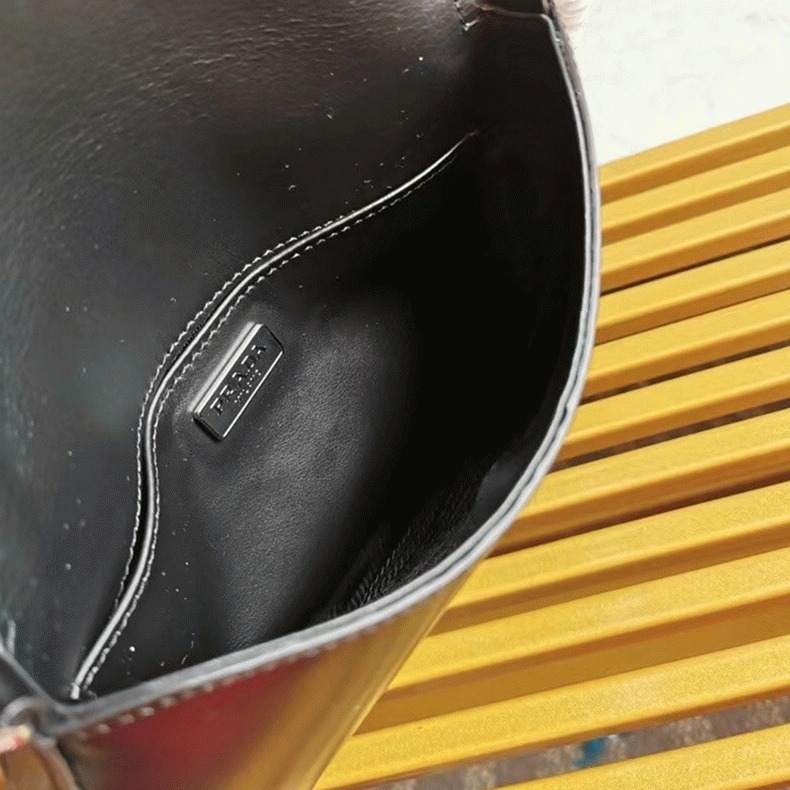 Black Prada Cleo Flap Bag Top Replica angle 3