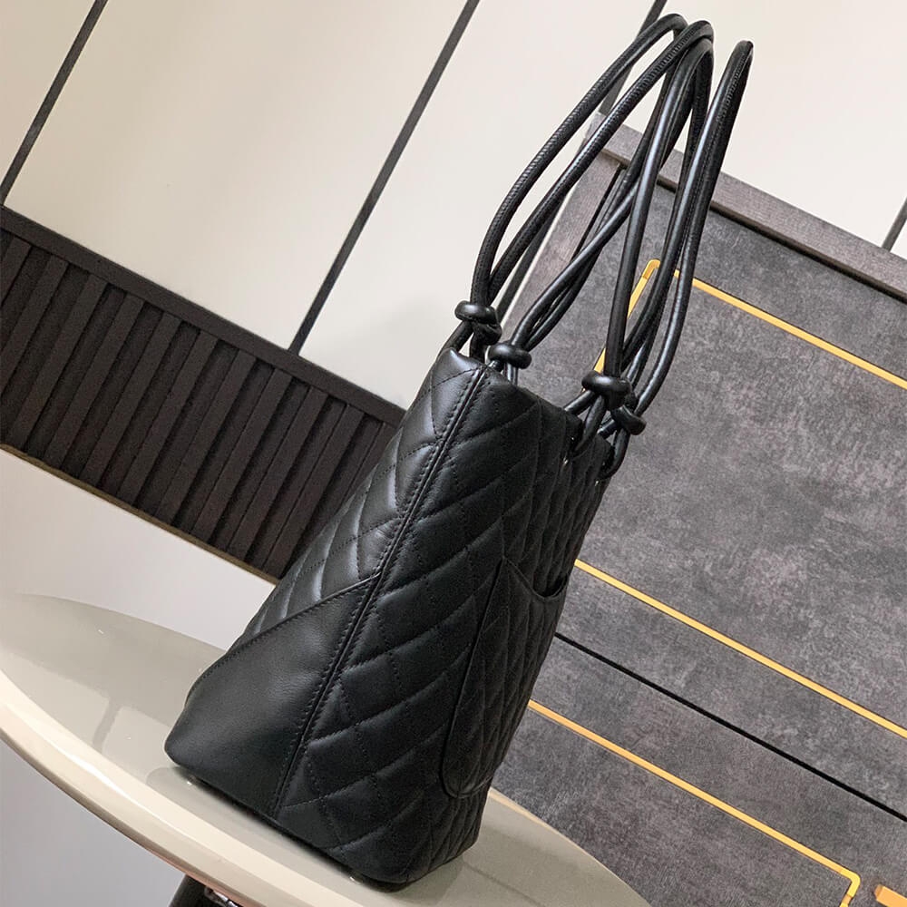 Chanel Cambon Line Medium Tote(high-end grade) angle 2