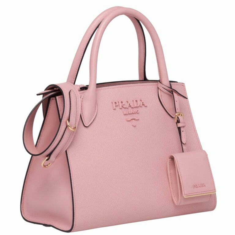 Pink Prada Monochrome Mini Bag Fake Version