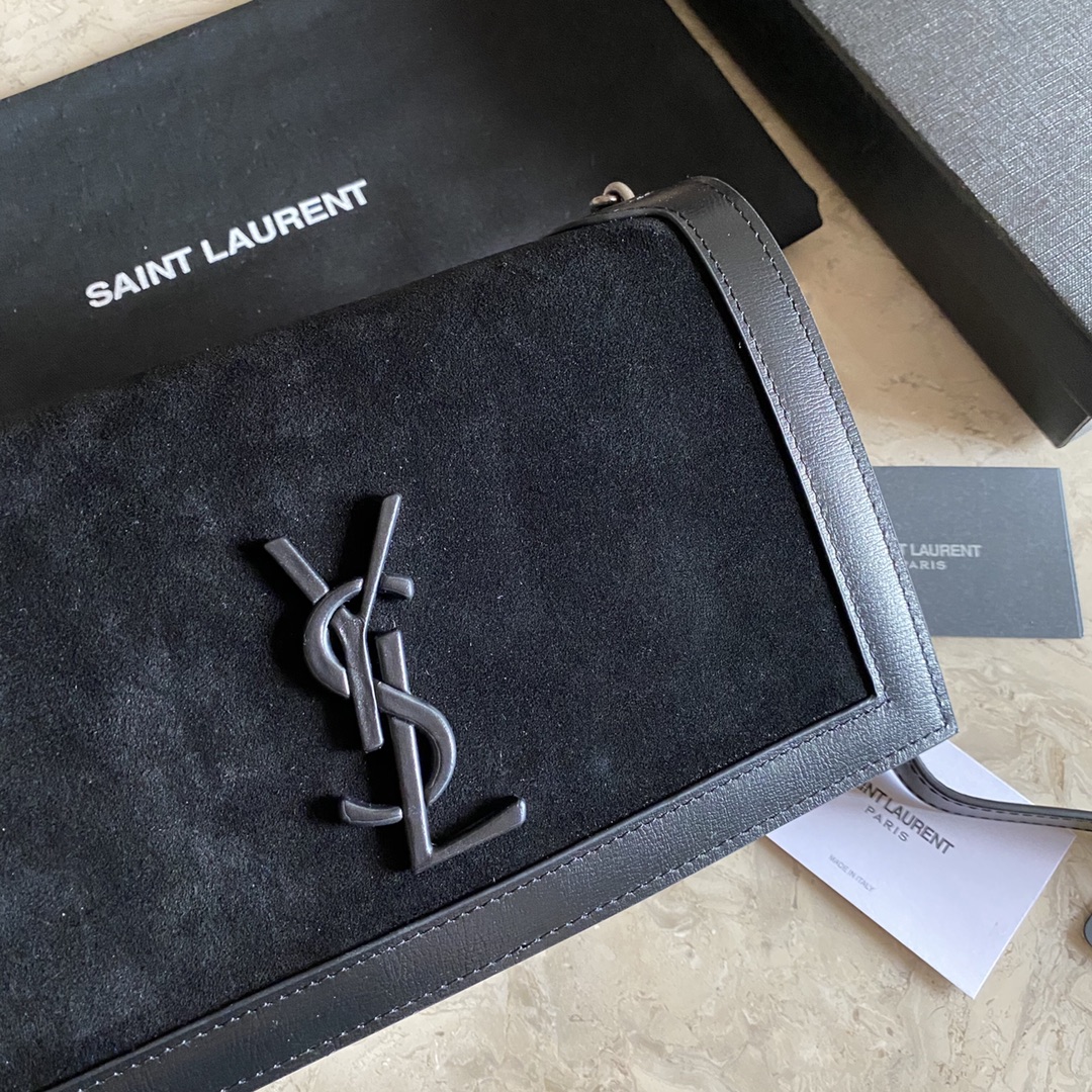 YSL Monogram All Over Camera Bag angle 2