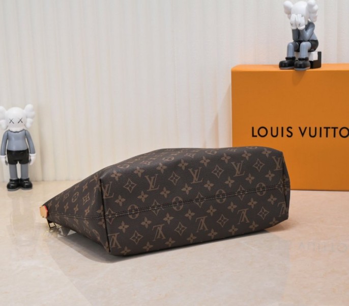 Louis Vuitton Monogram Canvas Boetie MM Tote angle 3