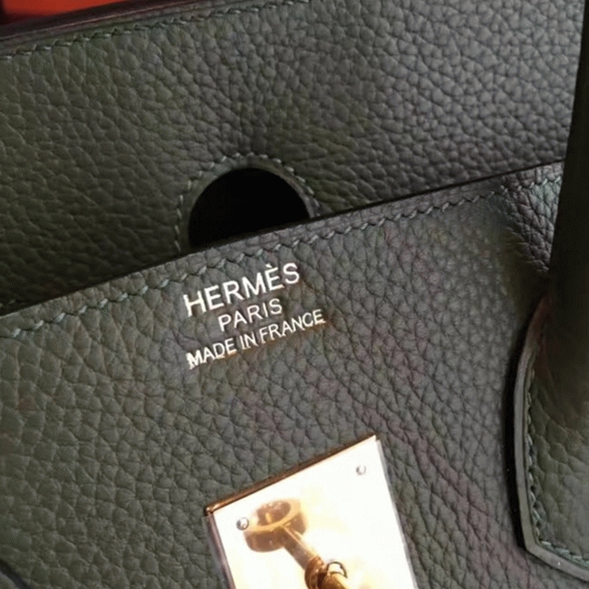 Canopee Shade High-End Replica Hermes Birkin 35CM Bag angle 5