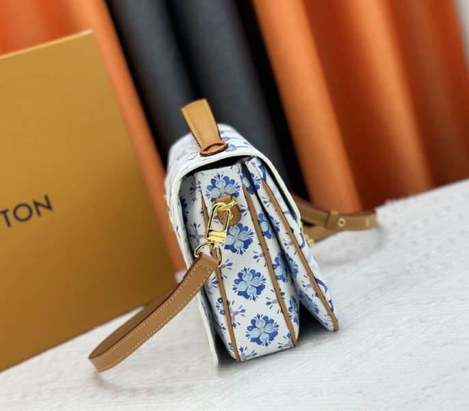 Louis Vuitton LV By The Pool Monogram Tiles Canvas Metis Handbag In Lagoon Blue angle 5