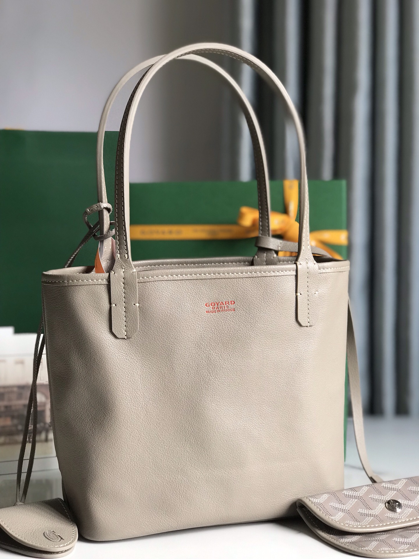 Goyard Reversible Anjou Tote PM angle 3