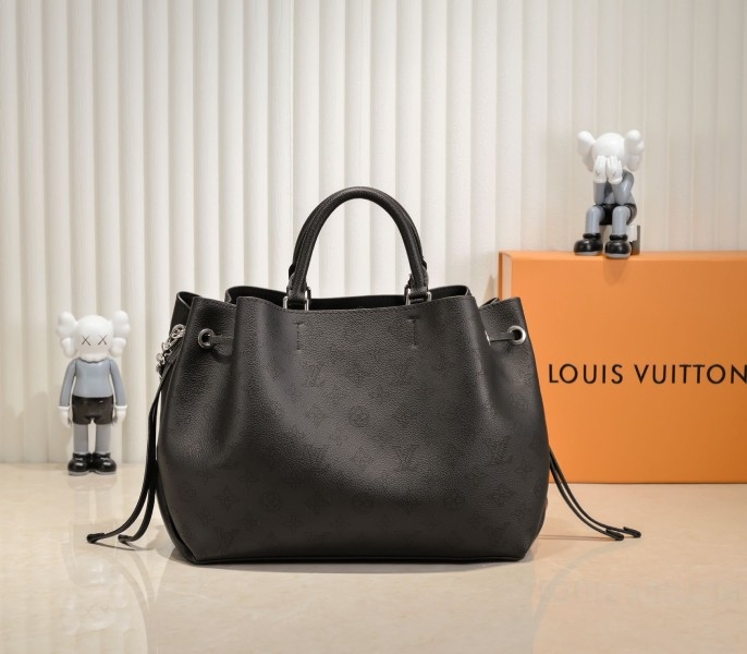LV Mahina Bella Tote In Black angle 3