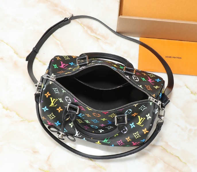 X TM Multicolored Speedy Bandouliere 30 In Black angle 5